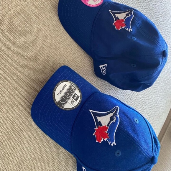 New Era Toronto BlueJays 9Forty The League Blue Strap Hat Caps-Male and Female - Picture 2 of 3
